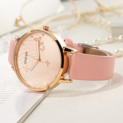 Casual Student Sweet Butterfly Wrist Watch