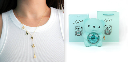 Lariat Y Name Necklace Lariat Name Necklace Dainty Name Necklace Bubble Letters Necklace For Women